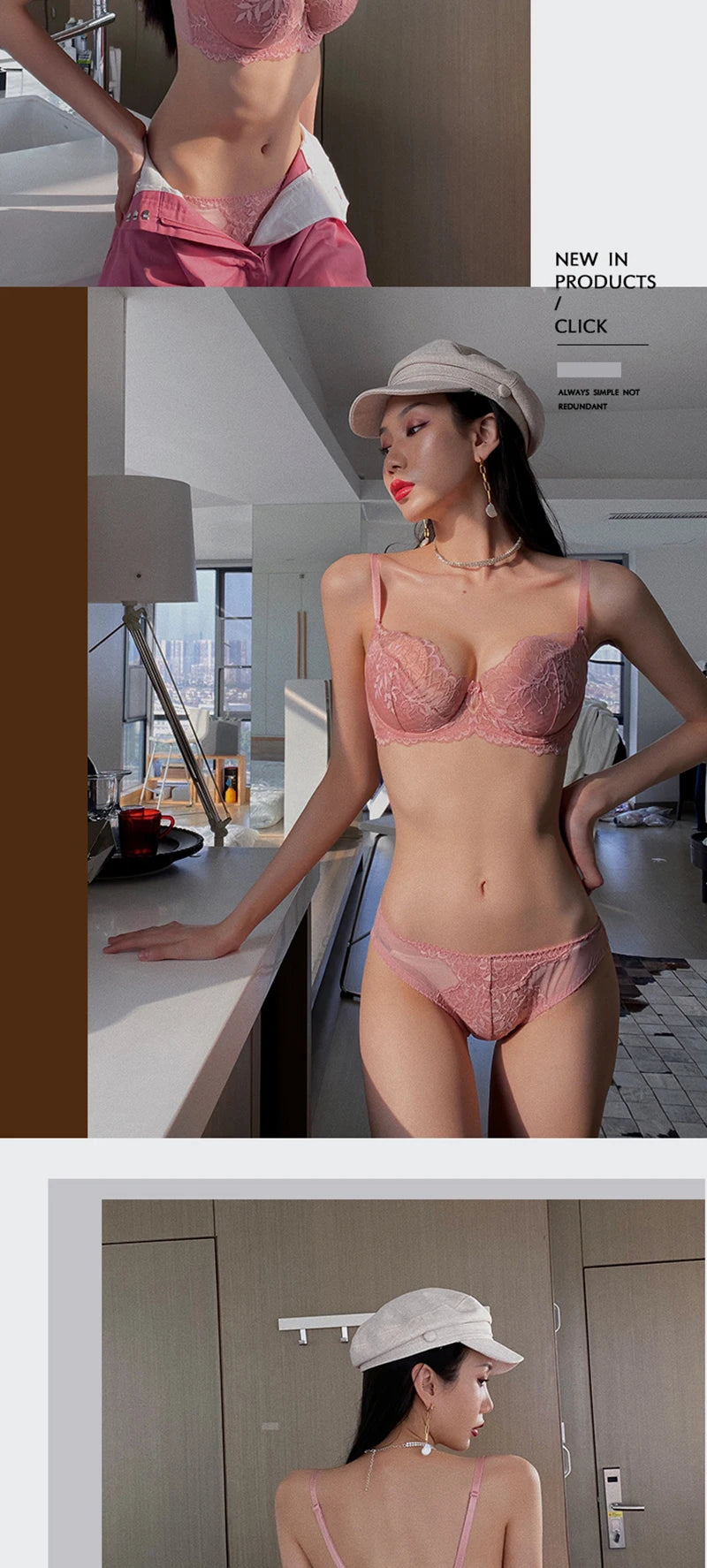 Red Women's Bra And Panties Set Plus Size D E Cup Thin Cotton Push Up Brassiere Floral Lace Women Underwear Female Sexy Lingerie