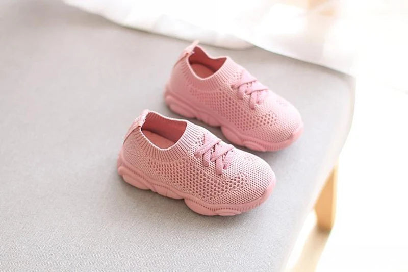Sneakers Kids Shoes Antislip Soft Bottom Baby Sneaker Casual Flat Children size Girls Boys Sports Shoes Spring Summer