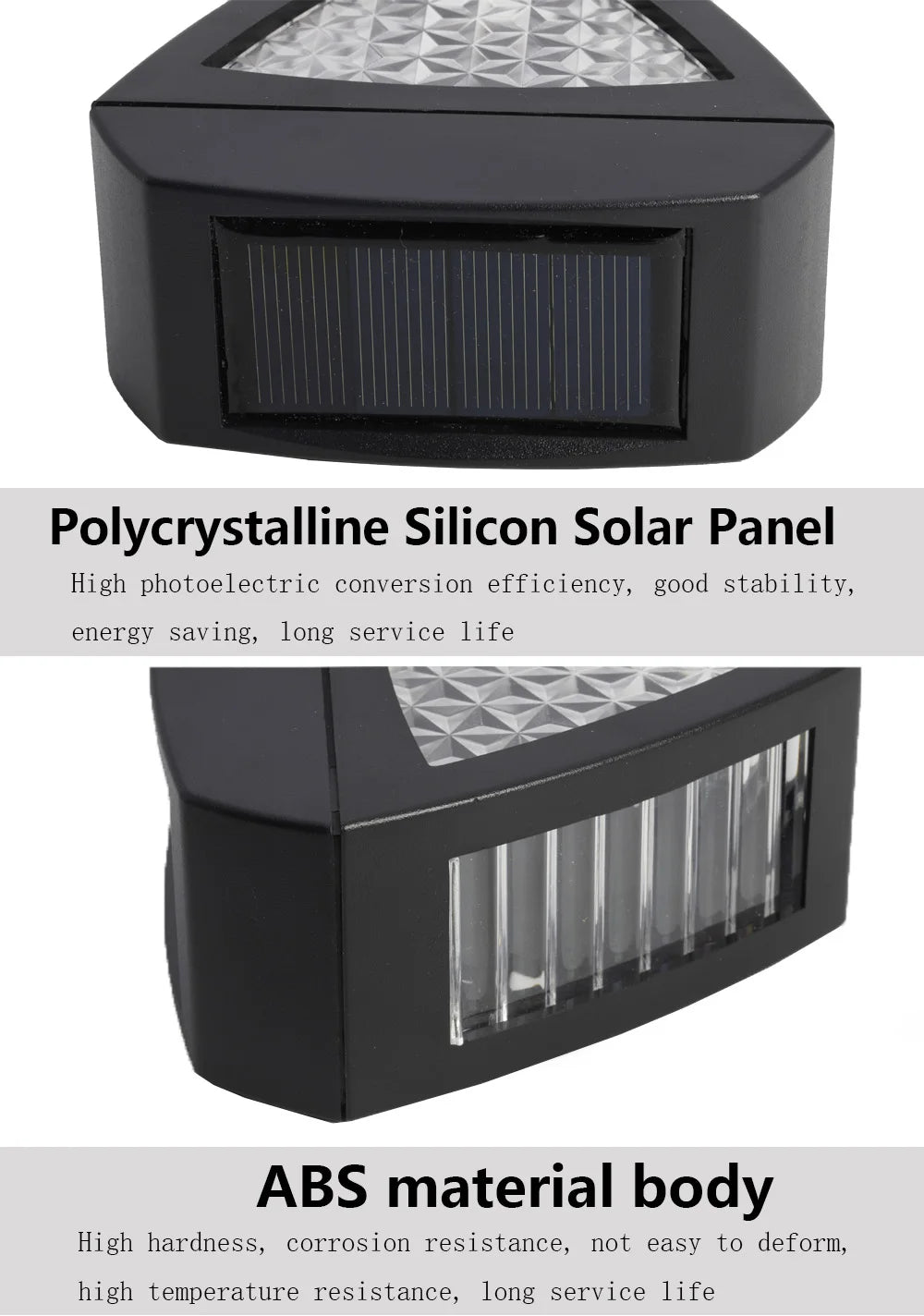 Solar Street Light Outdoor LED Courtyard Light Super Bright Energy-Saving Environmental Courtyard Garden Corridor wall Light