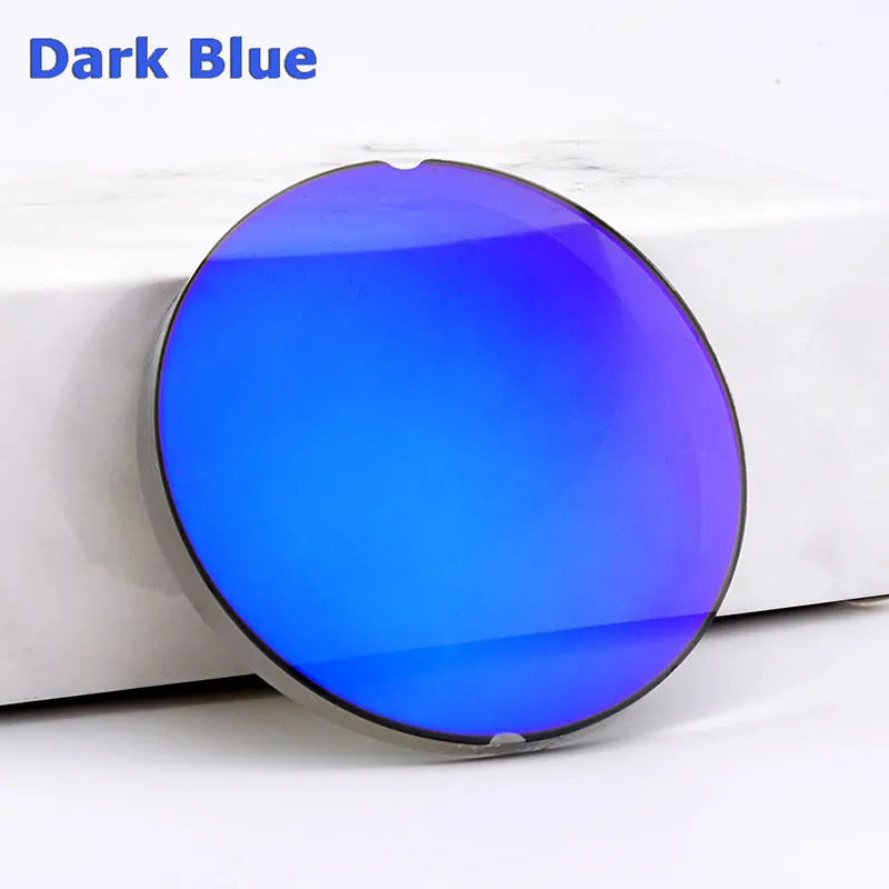 Polarized Sunglasses Prescription Lens 1.56 1.61 1.67 Aspheric Sun Glasses Lenses Myopia Optical UV400 Mirror Colourful Coating