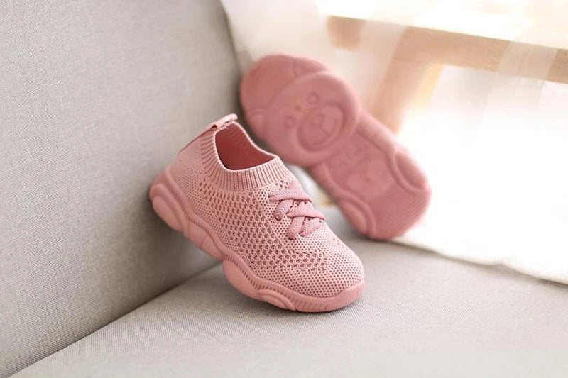 Sneakers Kids Shoes Antislip Soft Bottom Baby Sneaker Casual Flat Children size Girls Boys Sports Shoes Spring Summer