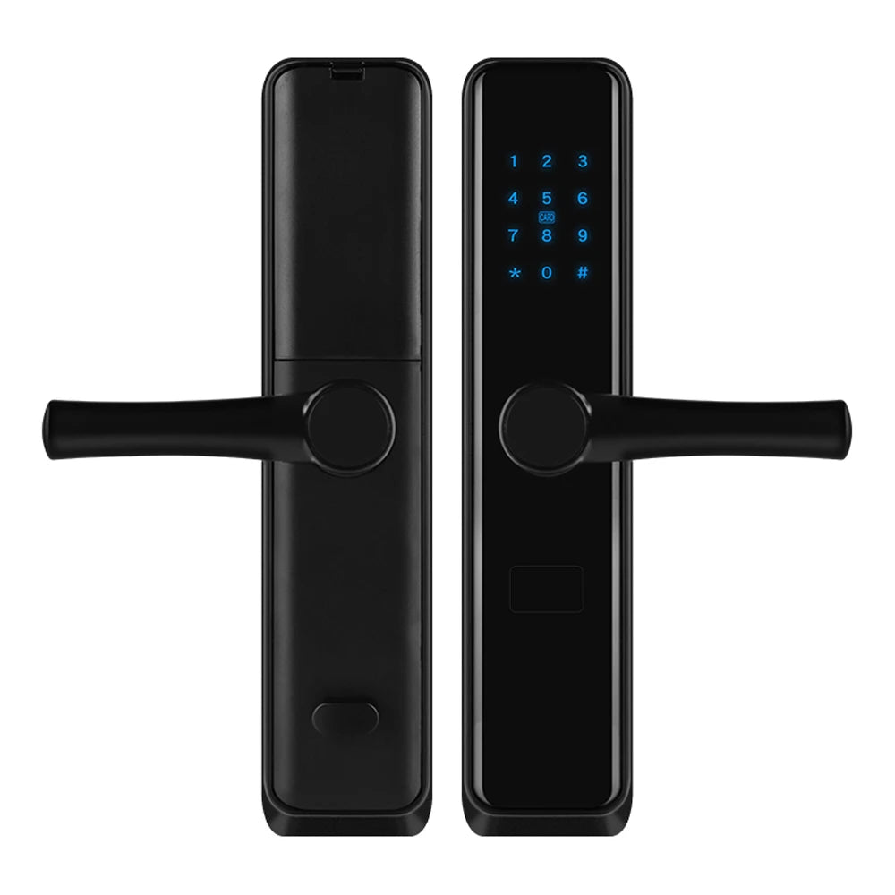 RFID Smart Door Lock Bluetooth/WiFi & Keypad, TTLock Smart Life Compatible Home/Hotel Security MIFARE Encrypted Multi-Point lock