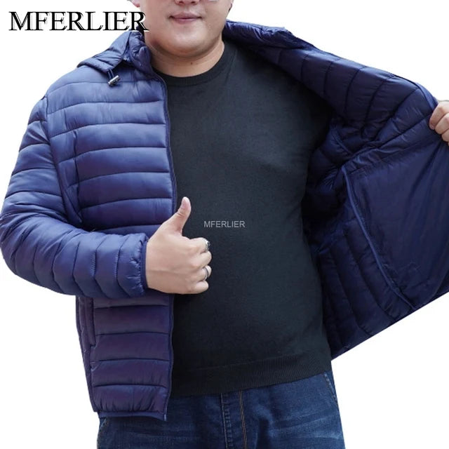 Autumn Winter Large Size 180kg 12XL 13XL Men Jackets 11XL Bust 175cm Plus Size Coat