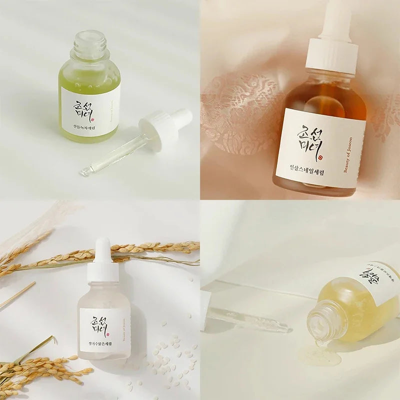 Beauty of Joseon Skincare Products Glossy Propolis Clear Rice Bran Ginseng Snail Green Tea Essence 4 Kinds of Selected Essence