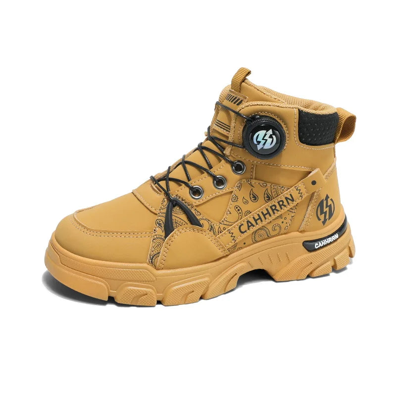 Platform Sports Shoes Kids Sneakers Sports and Leisure Shoes for Boys Wear-resistant Loafers Soft and Comfortable Fashion new