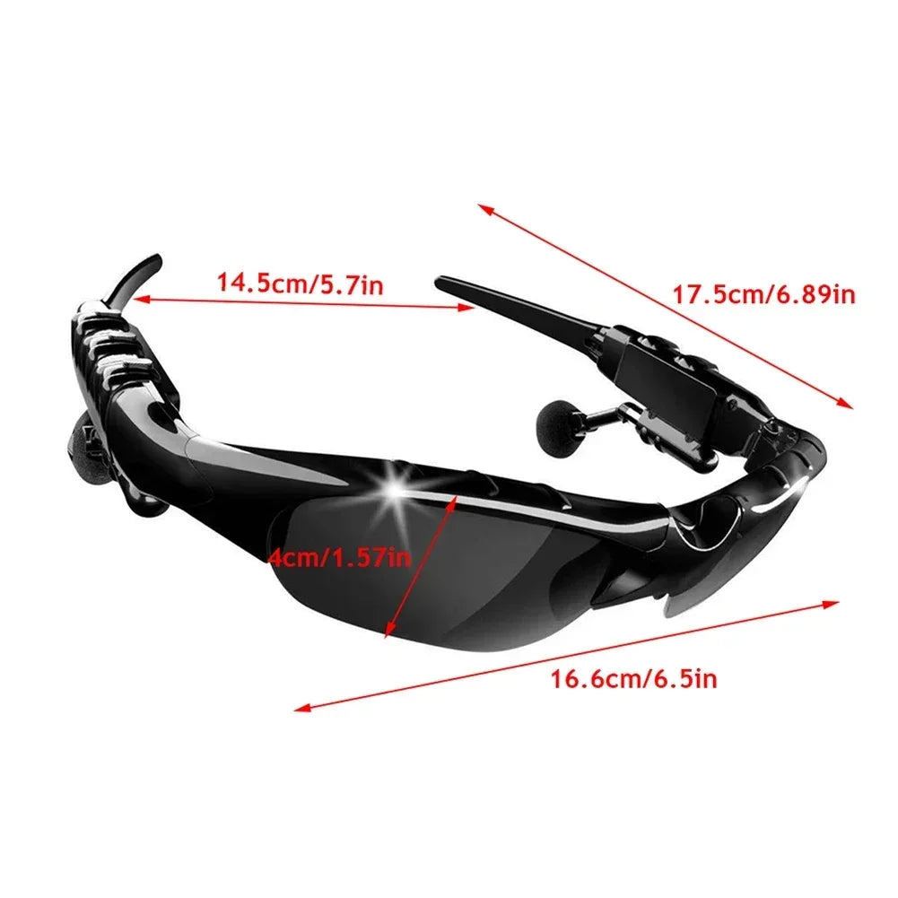 5.0 Smart Bluetooth Audio Sun Glasses Cycling Driving Glasses Surround Sound Headphones Listen Music Call Polarized Sunglasses