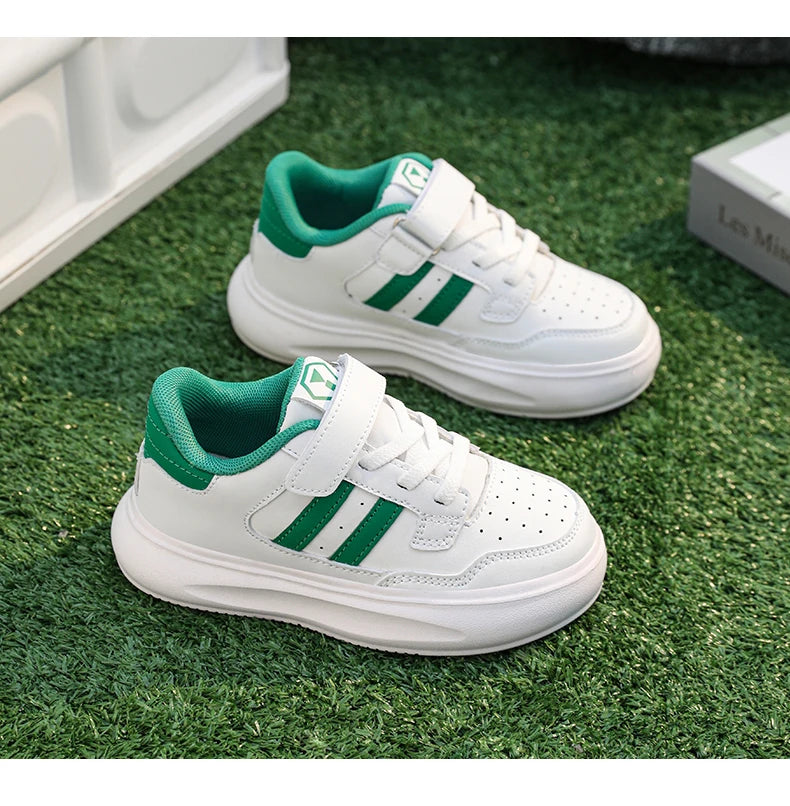 Children's Sneakers Kids Fashion Design Black White Non-slip Casual Shoes for Boys Girls Breathable Sneakers Toddler Outdoor