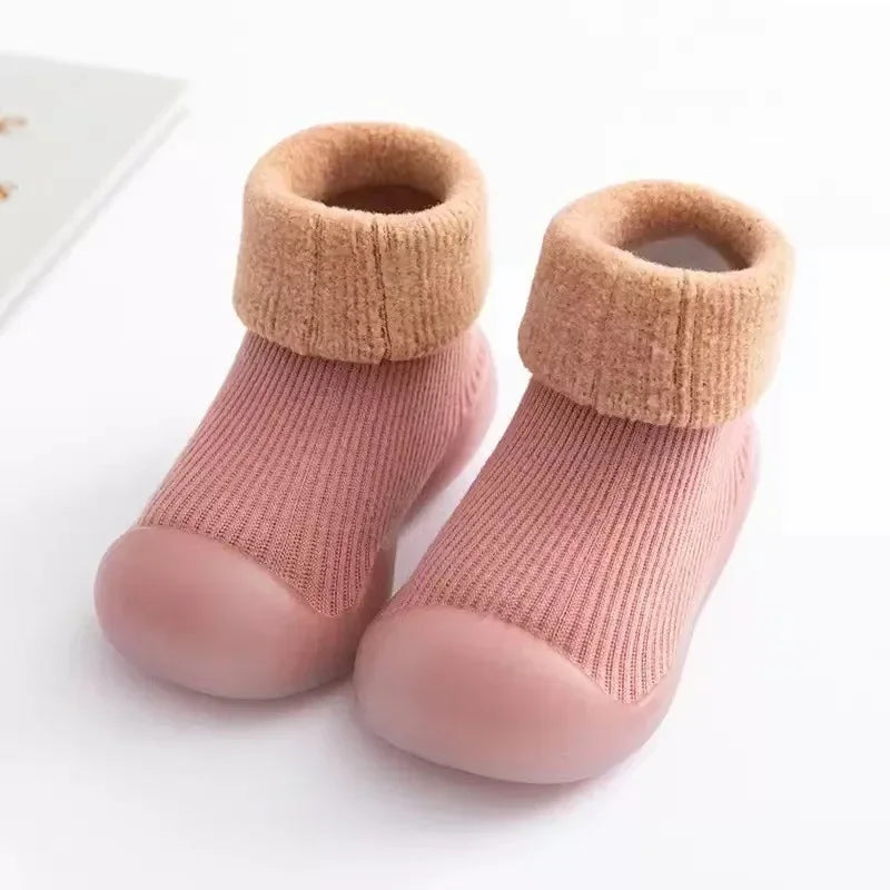 Warm and Comfortable Baby Walking Shoes for Infants Aged 0 To 4 for Newborn Girls and Boys for Children's Winter Floor Socks