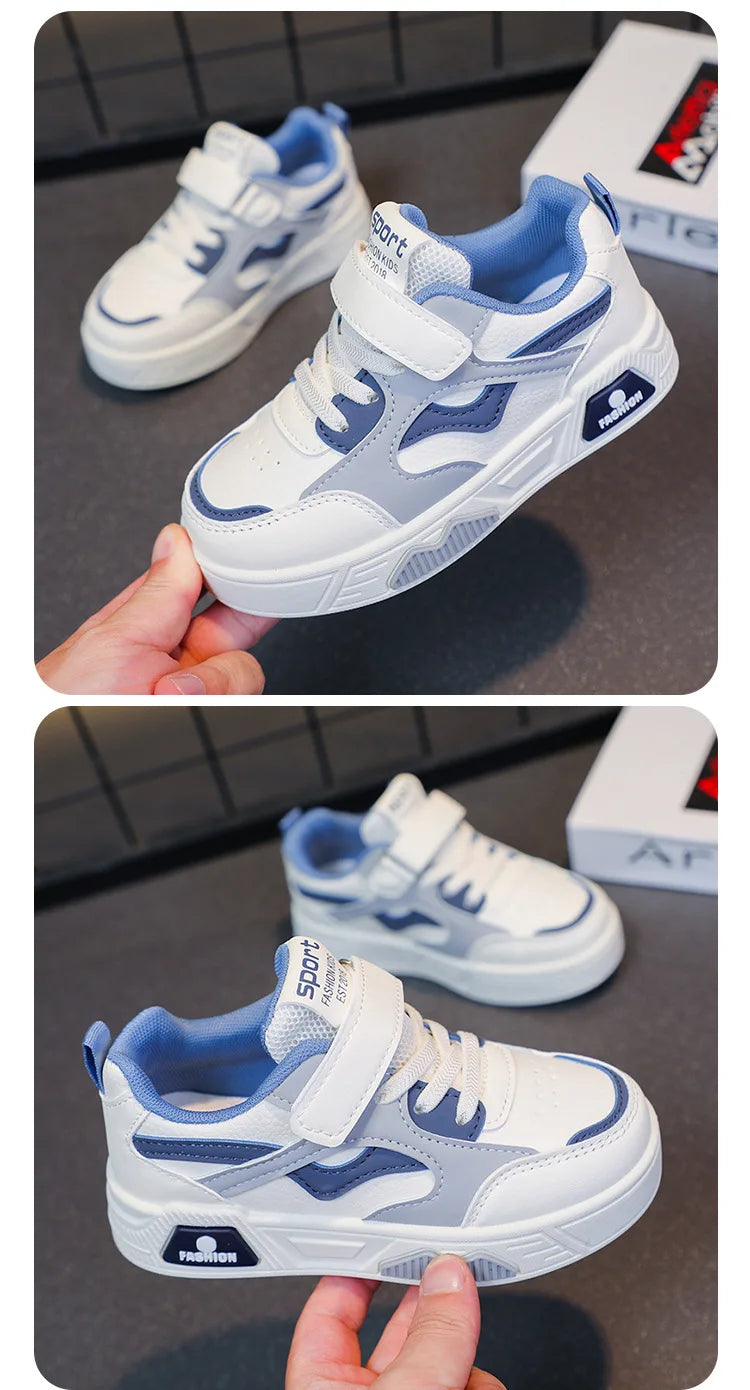 Children's Shoes for Girls and Boys Fashion Sneakers Kids' Soft-Soled Casual Shoes Student Sports Shoes Outdoor Walking Shoes