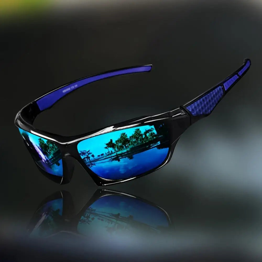 Polarized Sunglasses Men Comprehensive Protection Sun Glasses Comfortable Lightweight Frame Sport Eyeglasses for Driving Fishing