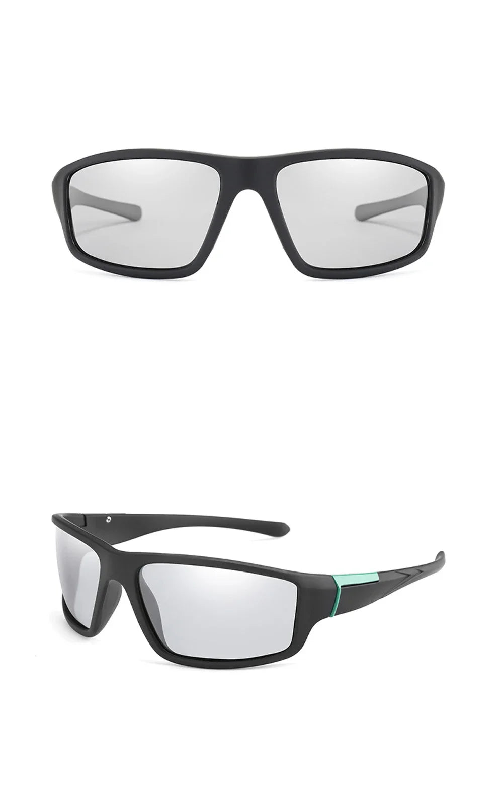 Polarized Sunglasses for Driving: Men's Fashion Square Frame Travel Eyewear