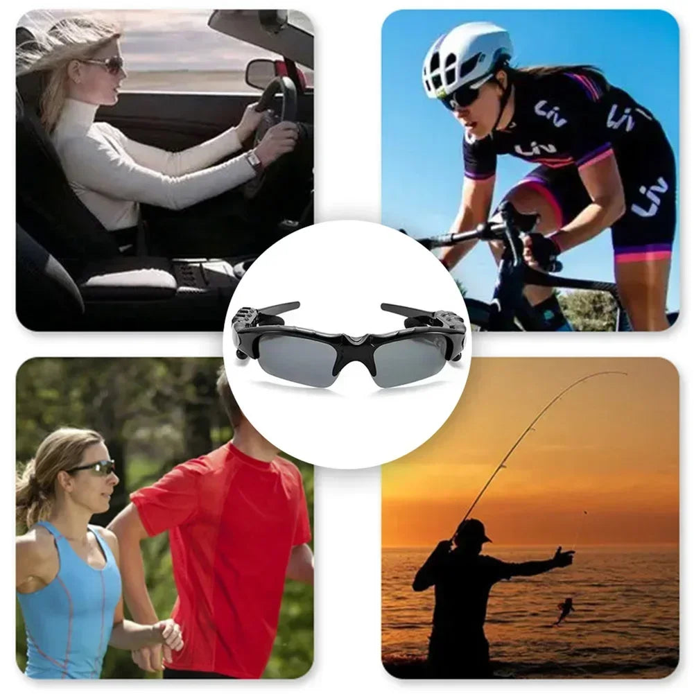 5.0 Smart Bluetooth Audio Sun Glasses Cycling Driving Glasses Surround Sound Headphones Listen Music Call Polarized Sunglasses