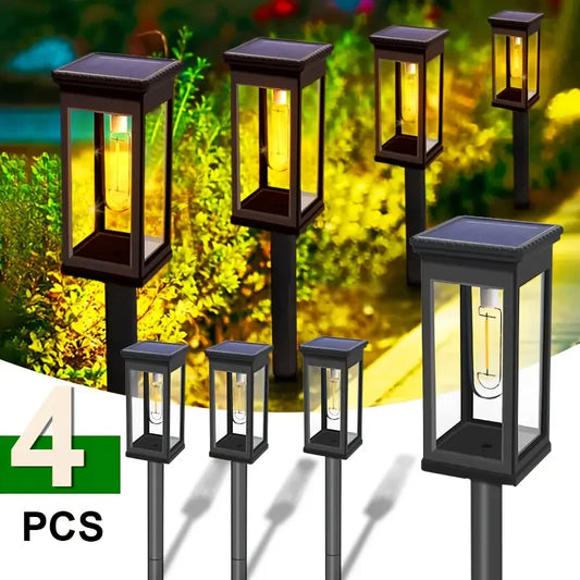 Outdoor Solar Street Lights Courtyard Lawns Walking Paths Lane Decorations Garden Paths Terraces Landscape Lighting
