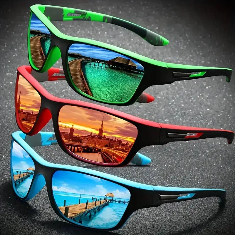 Polarized Fishing Sunglasses Men Women Driving Shades Sun Glasses Outdoor Hiking Cycling Traveling Eyewear UV400 Protection