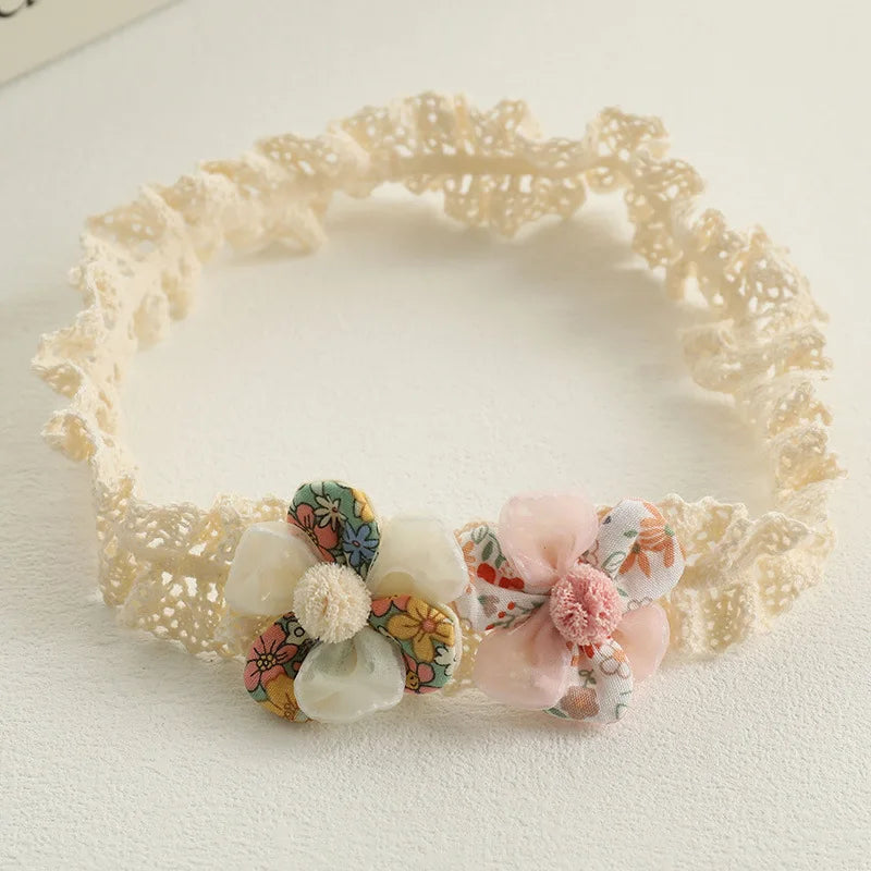 Baby Girls Headband Cute Baby Elastic Hair Band Newborn Head Flower Toddler Headwear Headwraps Kids Boys Girls Hair Accessories