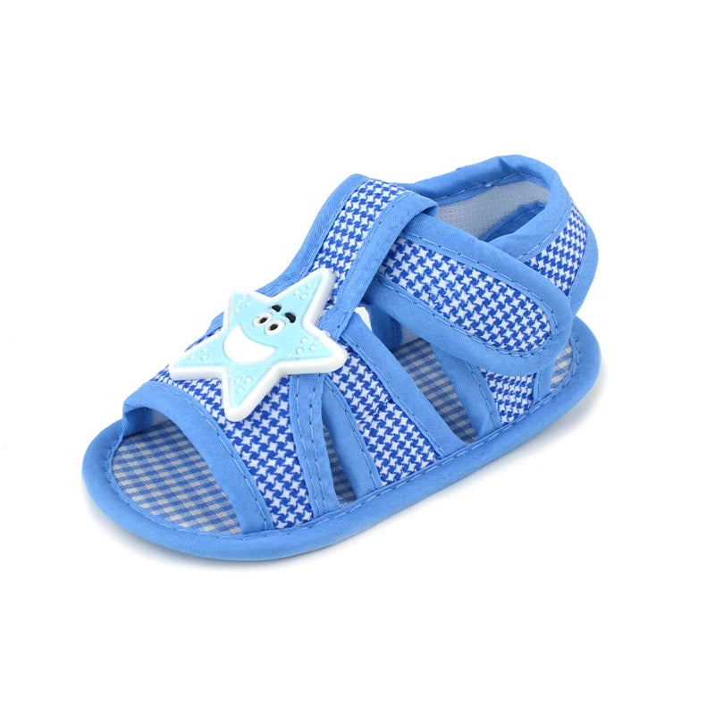 Toddler Infant Kids Baby Girl Summer Sandals Cute Casual Princess Sandals Cartoon Soft Sandals Crib Shoes Boy First Walkers0-12M
