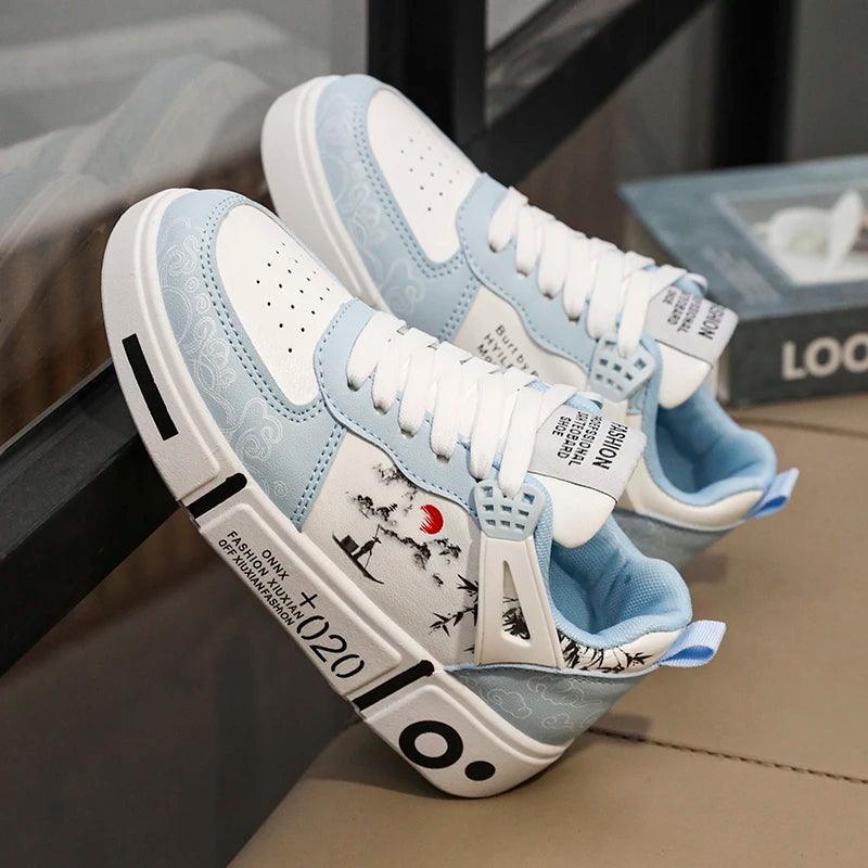 New Student Kids Board Shoes Fashion Boys Girls Leisure Walking Shoes Non-slip Comfortable Children Casual Sneakers Kids Flats