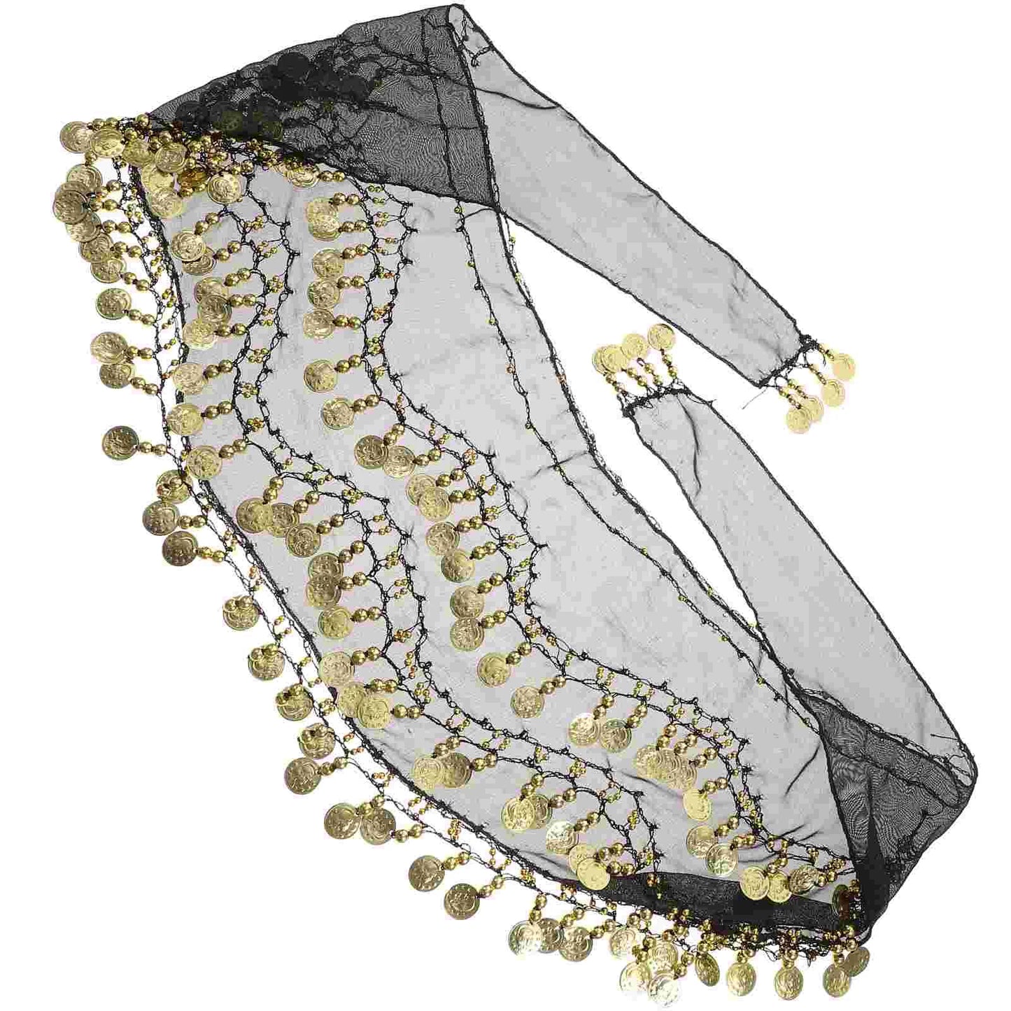 Fringe Dress Chiffon Dresses for Women Dance Hip Skirt Scarf Belly White Women's