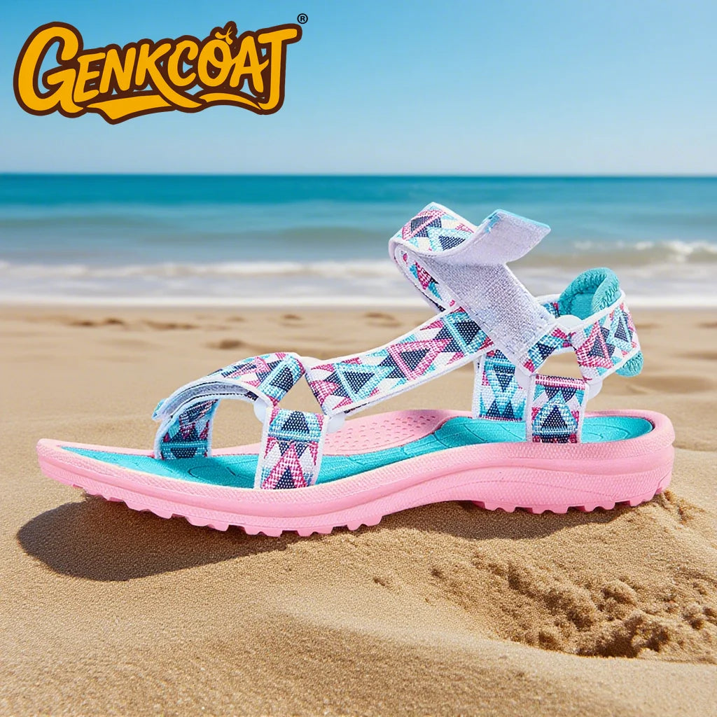 Kids Sandals for Boys Girls Shoes Outdoor Beach Non-Slip Shoes Solid Breathable Students Sneakers Children's Shoes