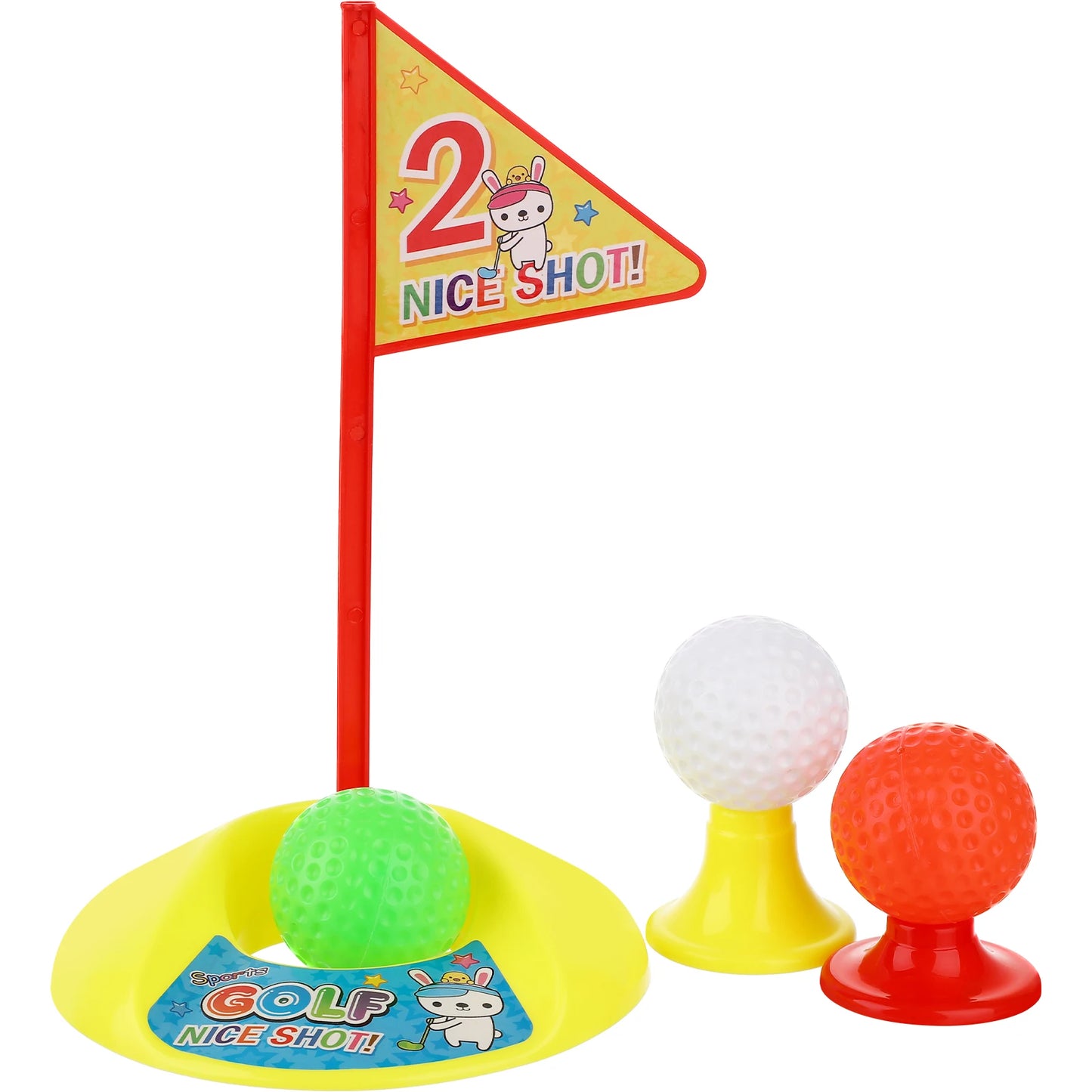 Kids Golf Toy Set Early Educational Golf Set Toys Toddler Golf Set Kids Golf Clubs With Golf Sticks For 2 3 4+ Years Old Kids