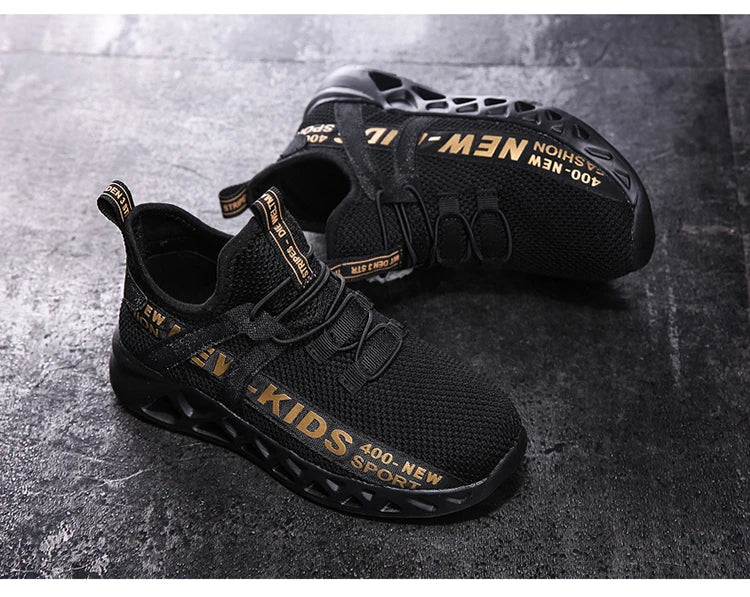 Kids Sports Shoes Boys Children Athletic Sneakers Mesh Lightweight Running Basketball Tennis School Outdoor Casual Shoes ﻿