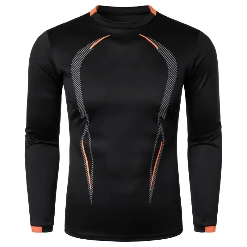Men's Sports Training Long Sleeve Quick-dry T-shirt Fitness Lightweight cycling Streetwear Breathable Oversized T Shirts for Men