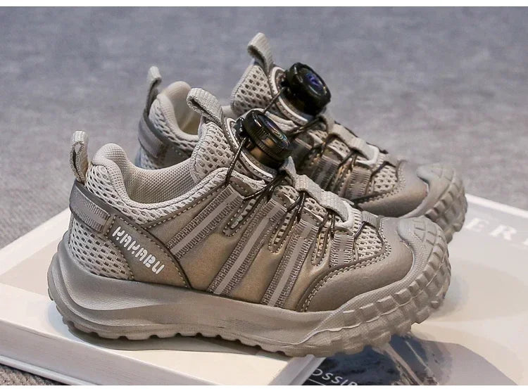 Kids Sports Shoes Non-slip Soft Sole Boys Girls Casual Shoes Ins Trendy 2025 New Fashion Children Sneakers Breathable Comfort