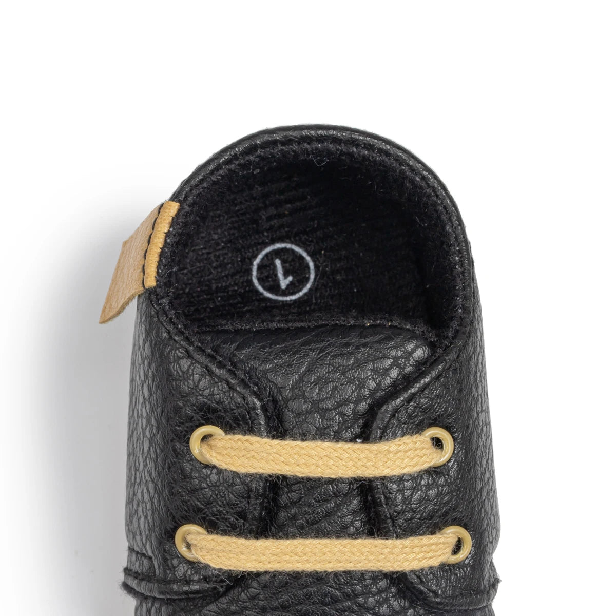 KIDSUN Toddler Baby Shoes Boys Girls Ankle Sneakers Soft Anti-Slip Sole PU Leather Moccasins Infant Newborn Prewalker First