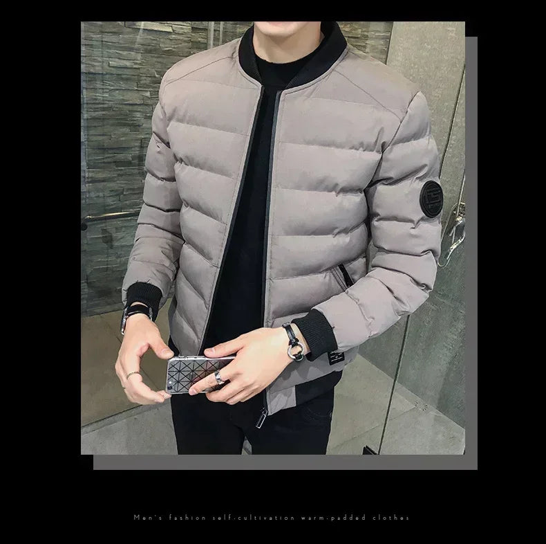 Winter Jacket Men Down Men Jackets Parka Men High Quality Outwear Brand Slim Mens Coats Casual Windbreak Jacket Men Winter Warm