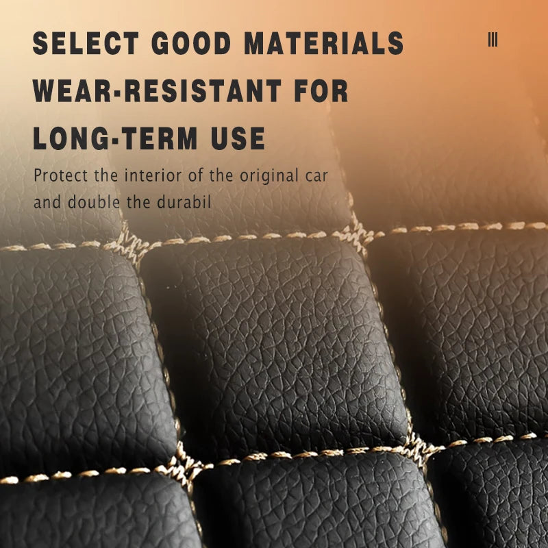 Universal Car Trunk Carpets Rear Rugs Auto Accessories Interior Products Covers Parts Waterproof Automobiles Custom Replacement