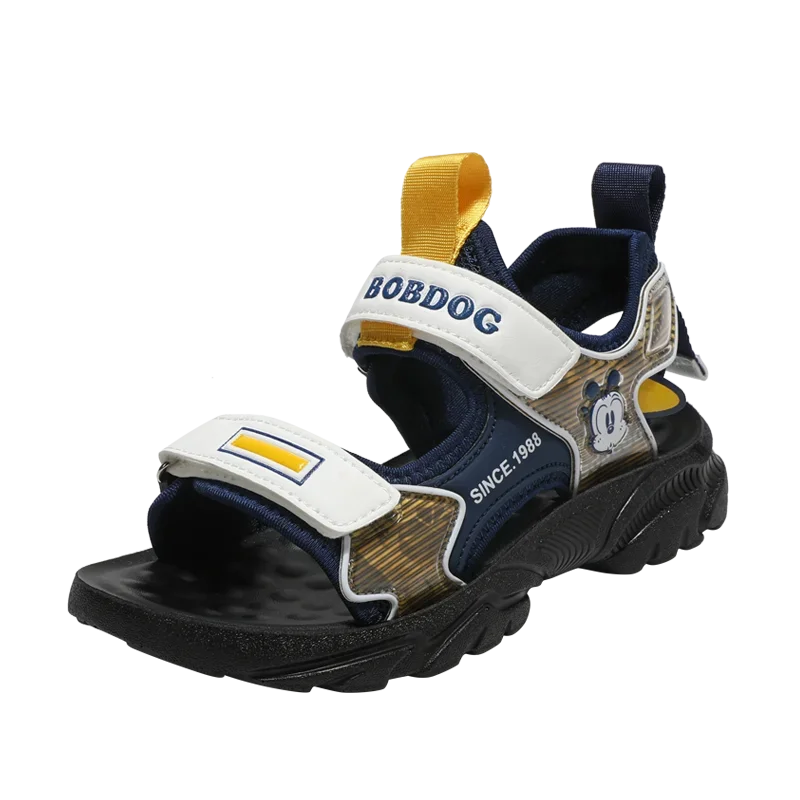 Kids Summer Shoes Fashion Big Boys Beach Sandals Children Casual Sports Sandals Color Matching Anti-skid Classic Size 28-40