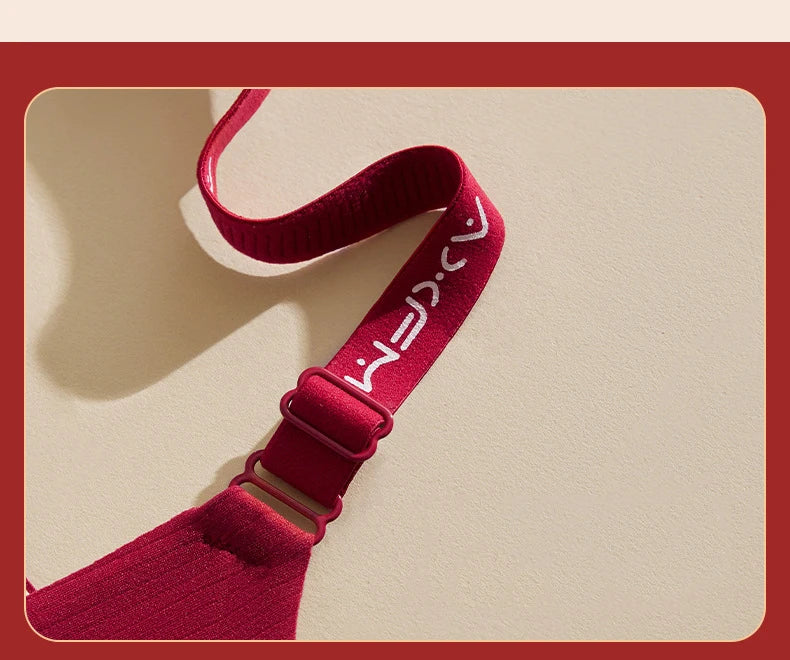 Women's 2 Piece Bra And Panty Set Comfortable Wireless Push-Up Seamless Soft Support Invisible Underwear Female