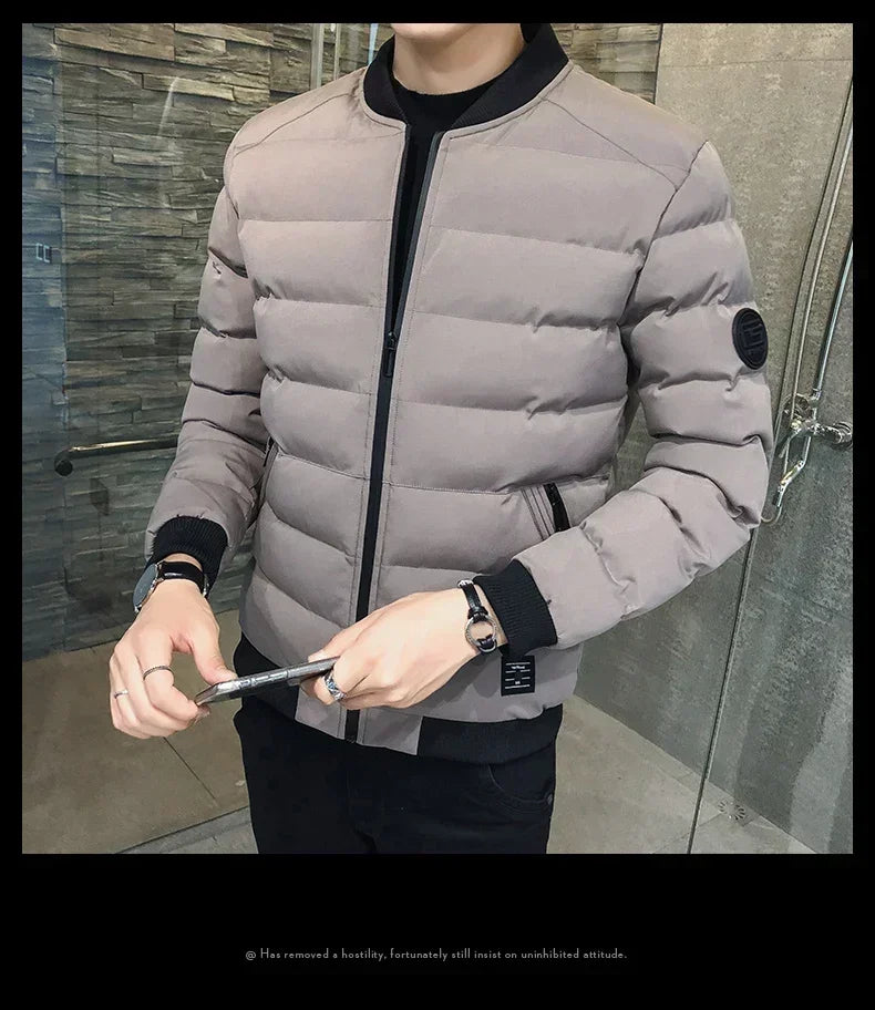 Winter Jacket Men Down Men Jackets Parka Men High Quality Outwear Brand Slim Mens Coats Casual Windbreak Jacket Men Winter Warm