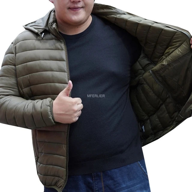 Autumn Winter Large Size 180kg 12XL 13XL Men Jackets 11XL Bust 175cm Plus Size Coat