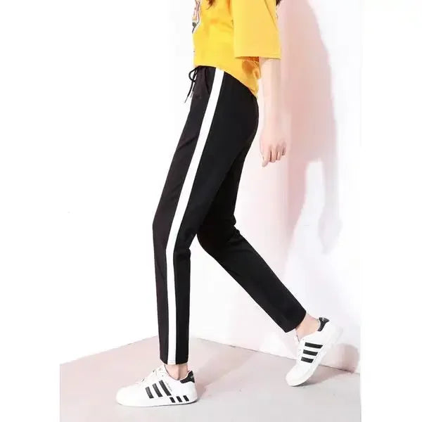 Women Pants 20-Foot Women's Fall Women's Clothing Casual Sports Pants Female Black Pants Loose Pantalones De Mujer