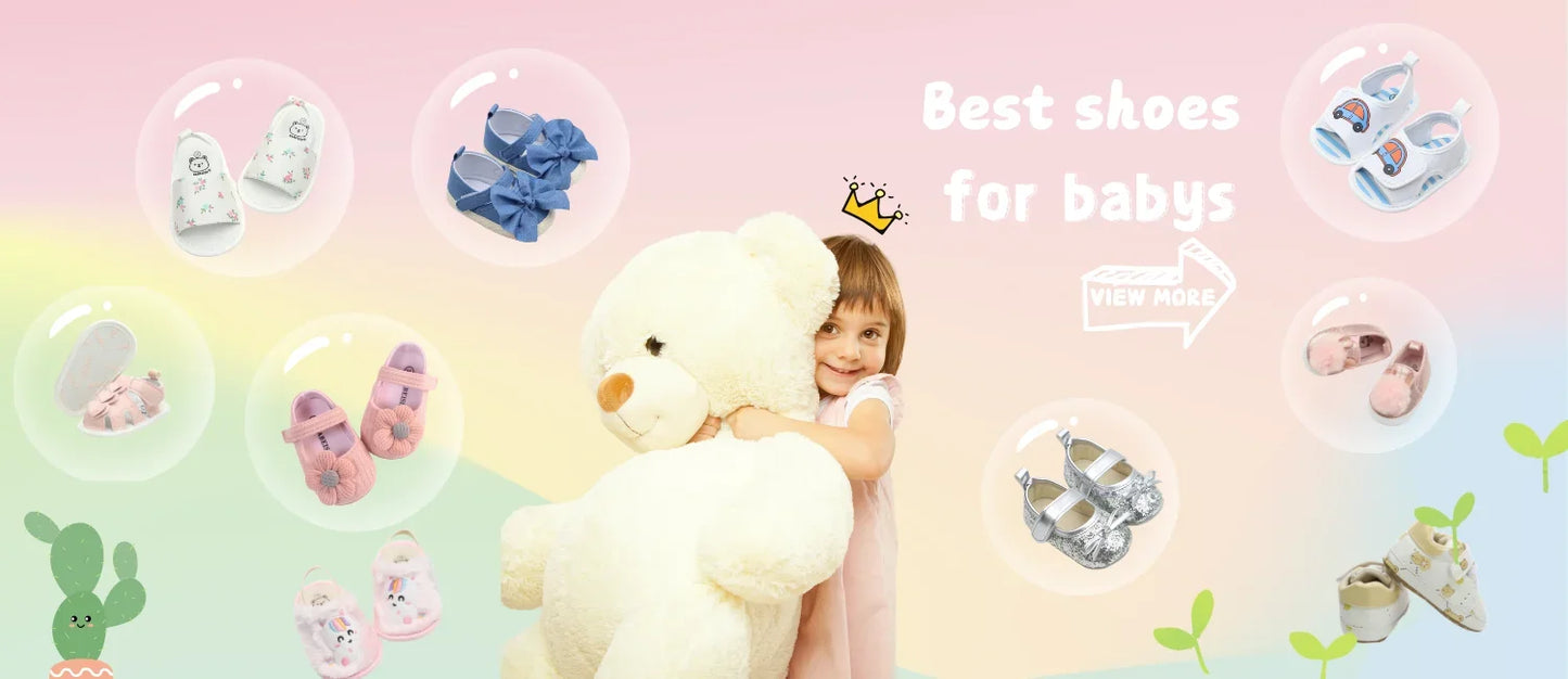 Spring, Summer, Autumn Baby Shoes Canvas Shoes 0-1.5 Years Old Infant Pre-Walking Soft Soles Comfortable Slip-On Shoes