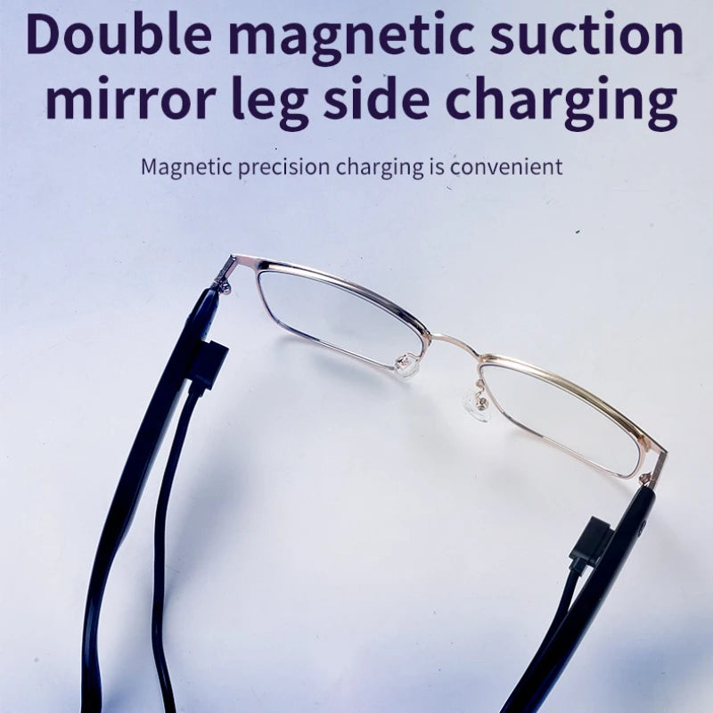 GS06 Upgrade Smart Glasses With Camera Video Recording AI Photo Recognition Bluetooth Call Translation Voice Assistant Glasses