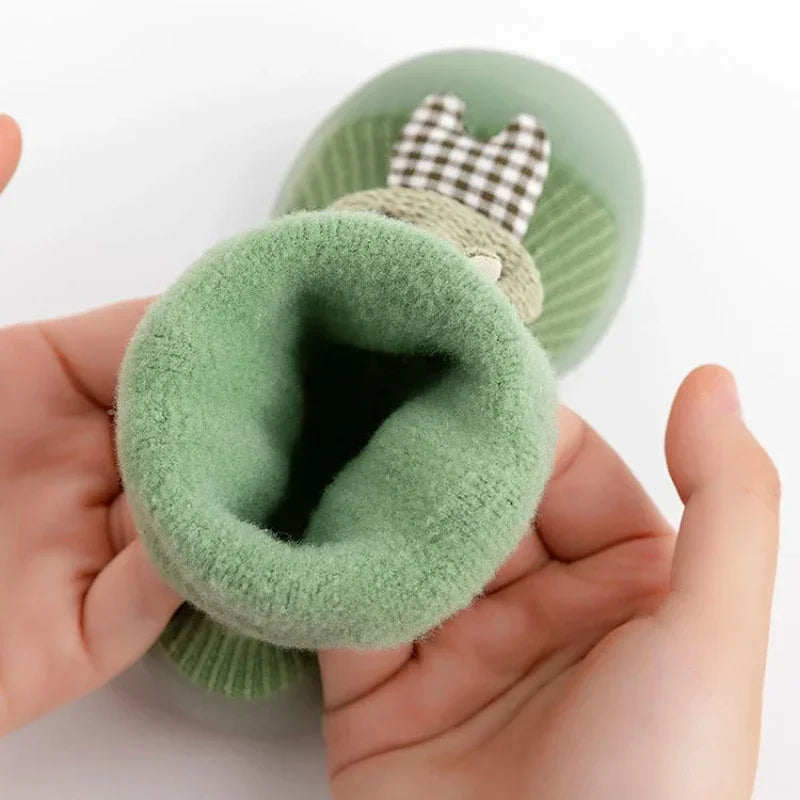 Warm and Comfortable Baby Walking Shoes for Infants Aged 0 To 4 for Newborn Girls and Boys for Children's Winter Floor Socks