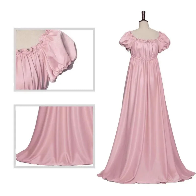 Medieval Dress Women Dress Sexy Off Shoulder Renaissance Victorian Regency Dress Costume Wench Retro Gown Halloween For Women