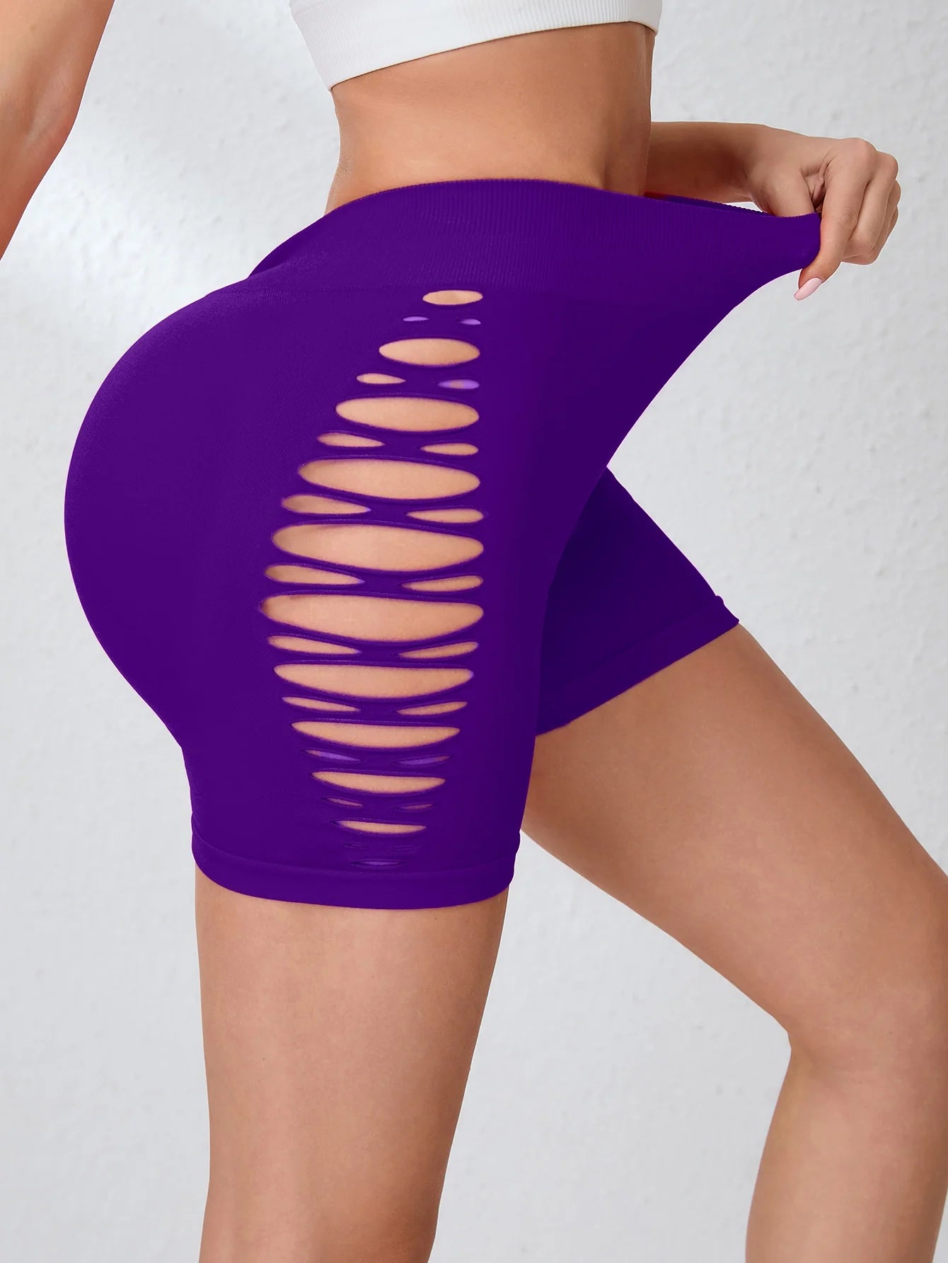 Women's Butt Lifting Shorts Workout Shorts High Waisted Booty Scrunch Shorts Athletic Gym Yoga Shorts for Women