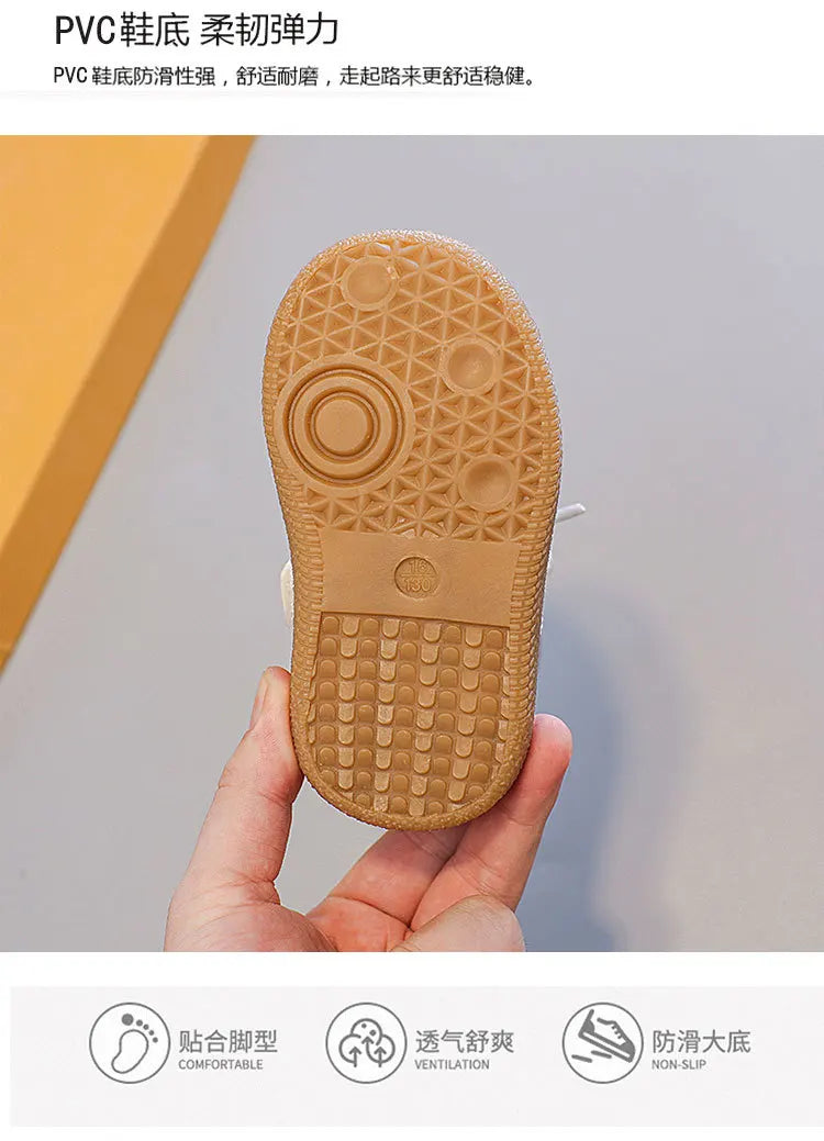 Kids Shoes Toddler Sneakers Children Skateboarding Shoe Designer Grey Color Infant Boys Girls Baby Trainers