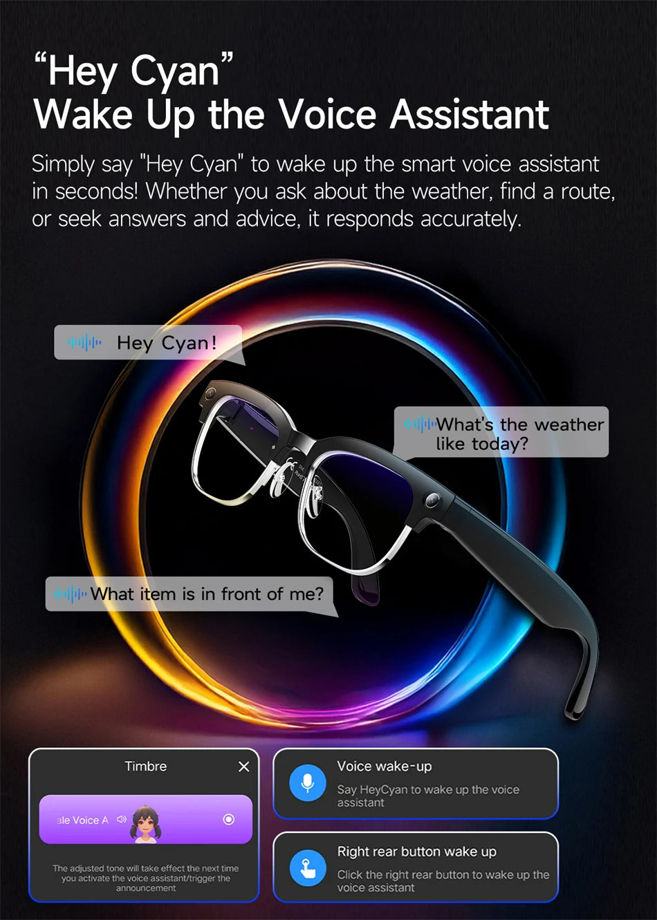 4K HD Camera Glasses Translator AI Glasses Video Recording BT Call Music Glasses Waterproof Sport Bluetooth Smart Sunglasses Men