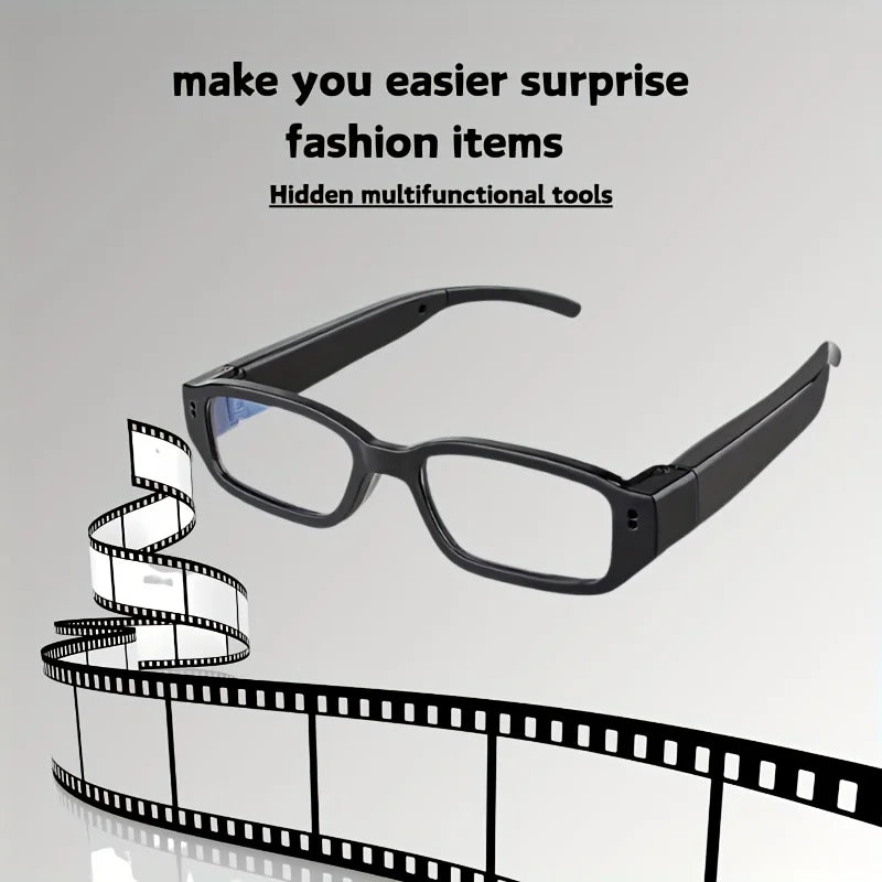 1pc Smart Glasses Camera 1080p Digital Video Recorder Camcorder Eye Protection DV SportsAction Camera Outdoor Sport Eyeglasses,