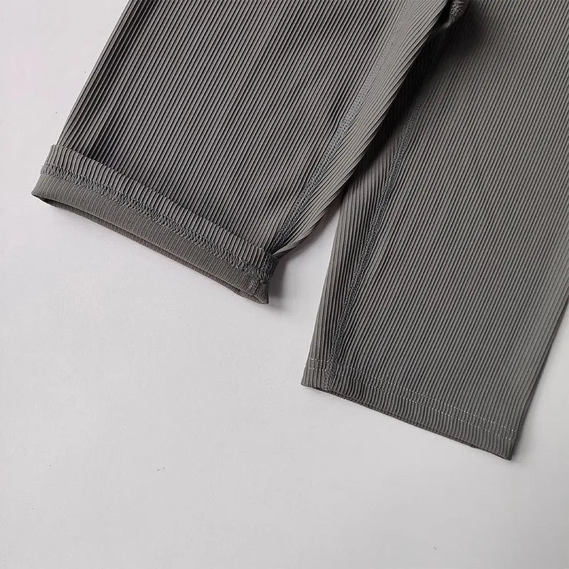 Women Shorts Sports For Women New Cycling Ribbed Jogging Fitness High Waist Push Up Gym Shorts Leggings  Yoga Shorts Short Pants