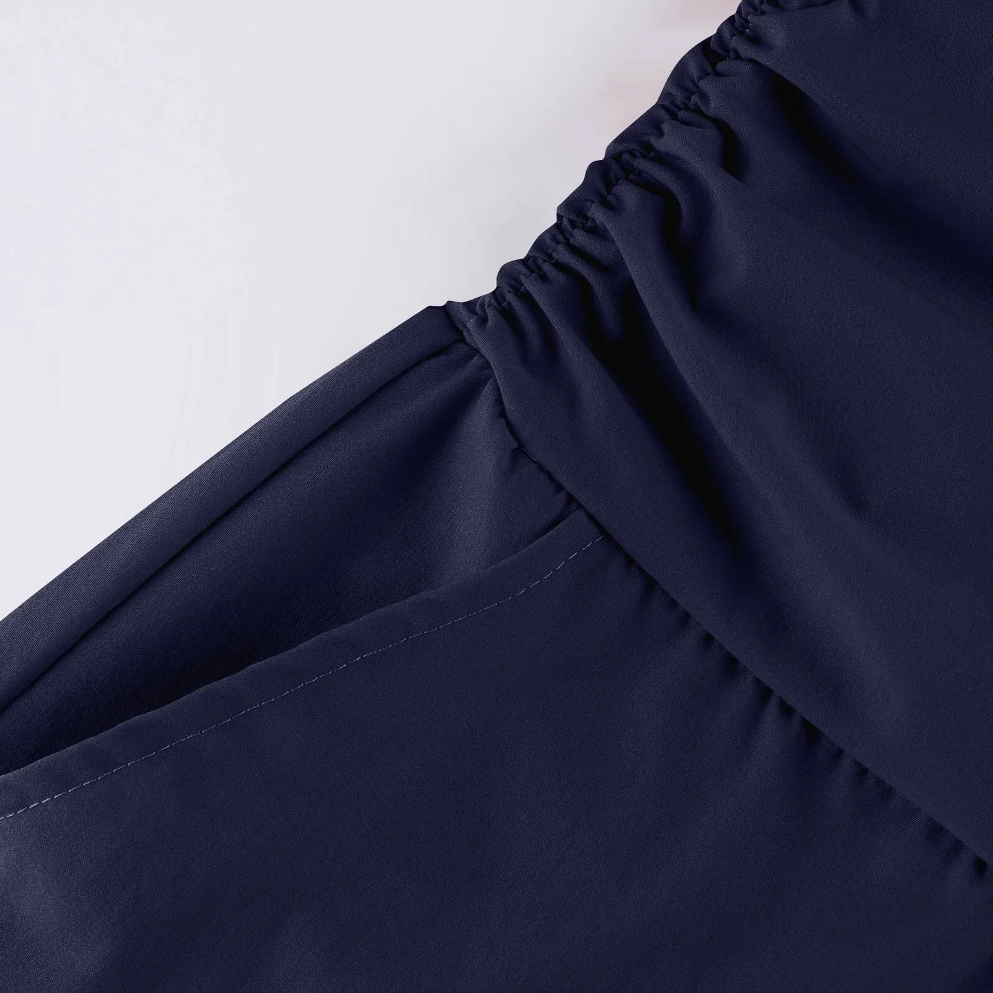 women pants summer loose cropped pants High Waist Solid Color Casual Trousers Pants With Pockets cozy breathable pantalon femme