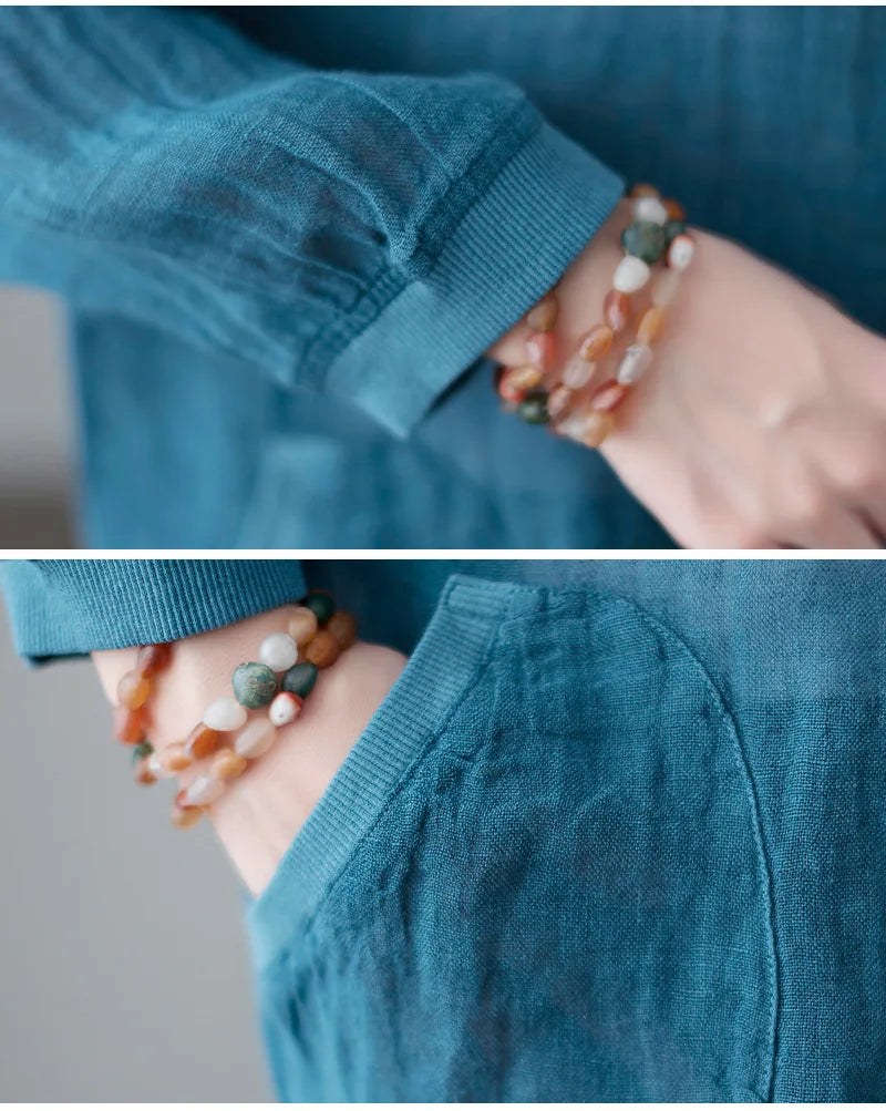 Women Summer Loose Hooded Sunscreen Casual Thin Jackets New Arrival Simple Style Solid Color Female Long Sleeve Hooded Coats