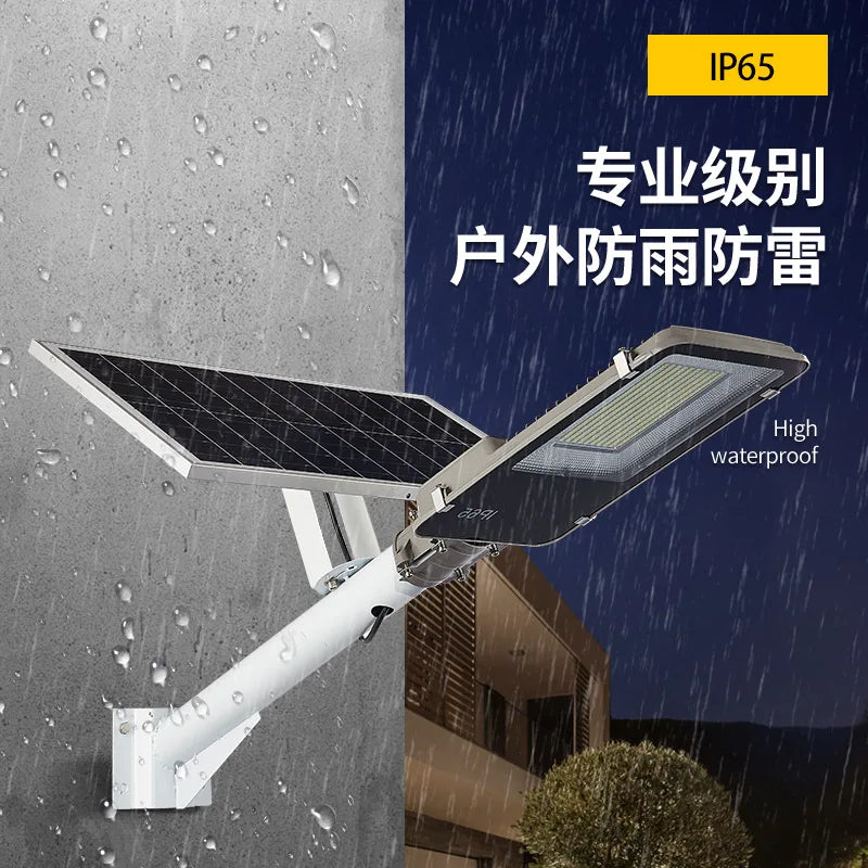 Solar Street Light Outdoor Solar Street Light Garden Sunlight House Remote Control IP67 Waterproof Wall Lamp Solar Street Light