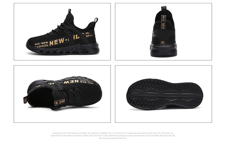 Kids Sports Shoes Boys Children Athletic Sneakers Mesh Lightweight Running Basketball Tennis School Outdoor Casual Shoes ﻿