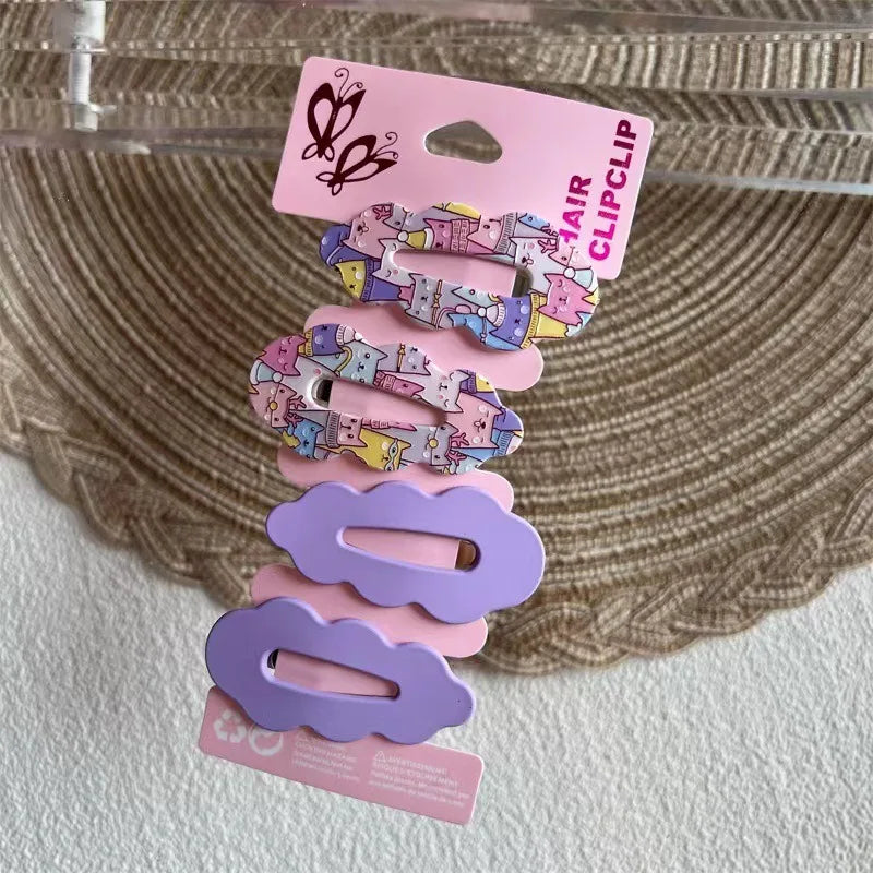 2025 Cute Cartoon Baby Hairpins Set Children Girls Kids Kawaii Hair Clips Pin Barrettes Accessories Hairgrips Headdress Headwear