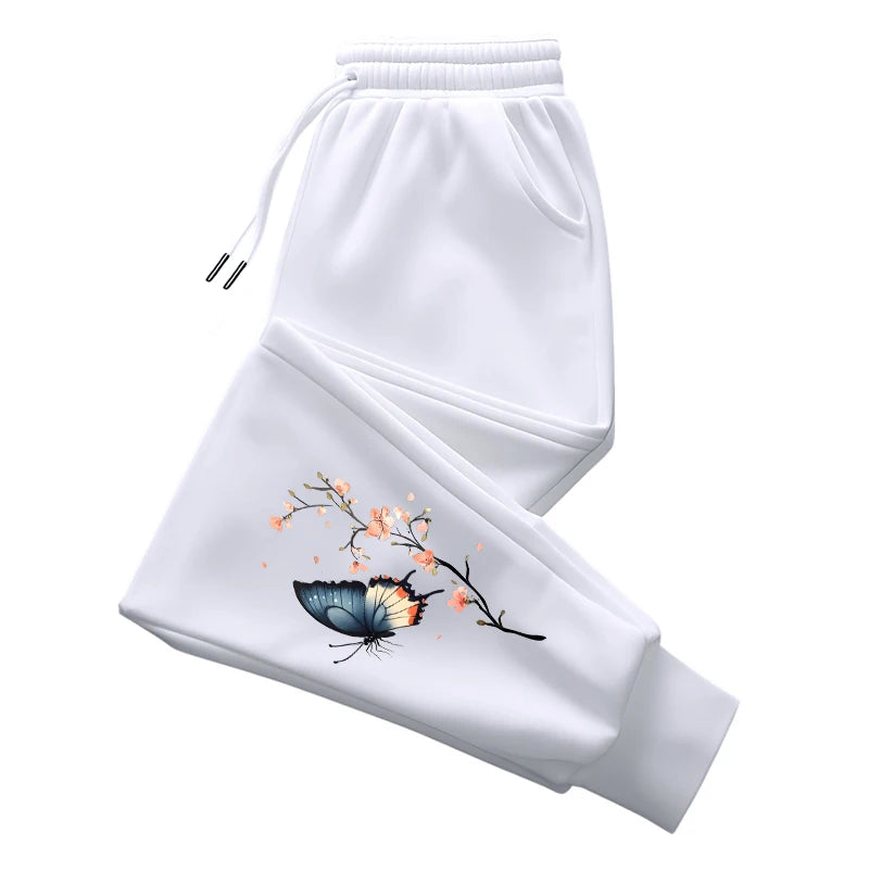 Womens Sweatpants Fashion Printing Daily Casual Trousers Sports Jogging Pants Versatile Outdoors Sportswear Hot Sale Clothing